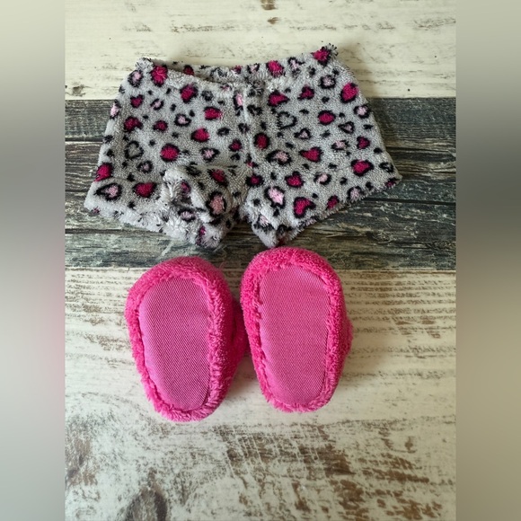 American Girl Doll Truly Me LOVELY LEOPARD PJs for 18” Doll + Child’s Match Sz S - Picture 6 of 16
